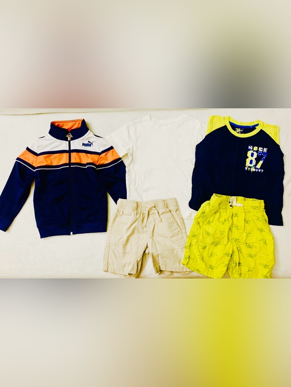 Lot of Boy Clothes Size 4T Puma Excellent Condition